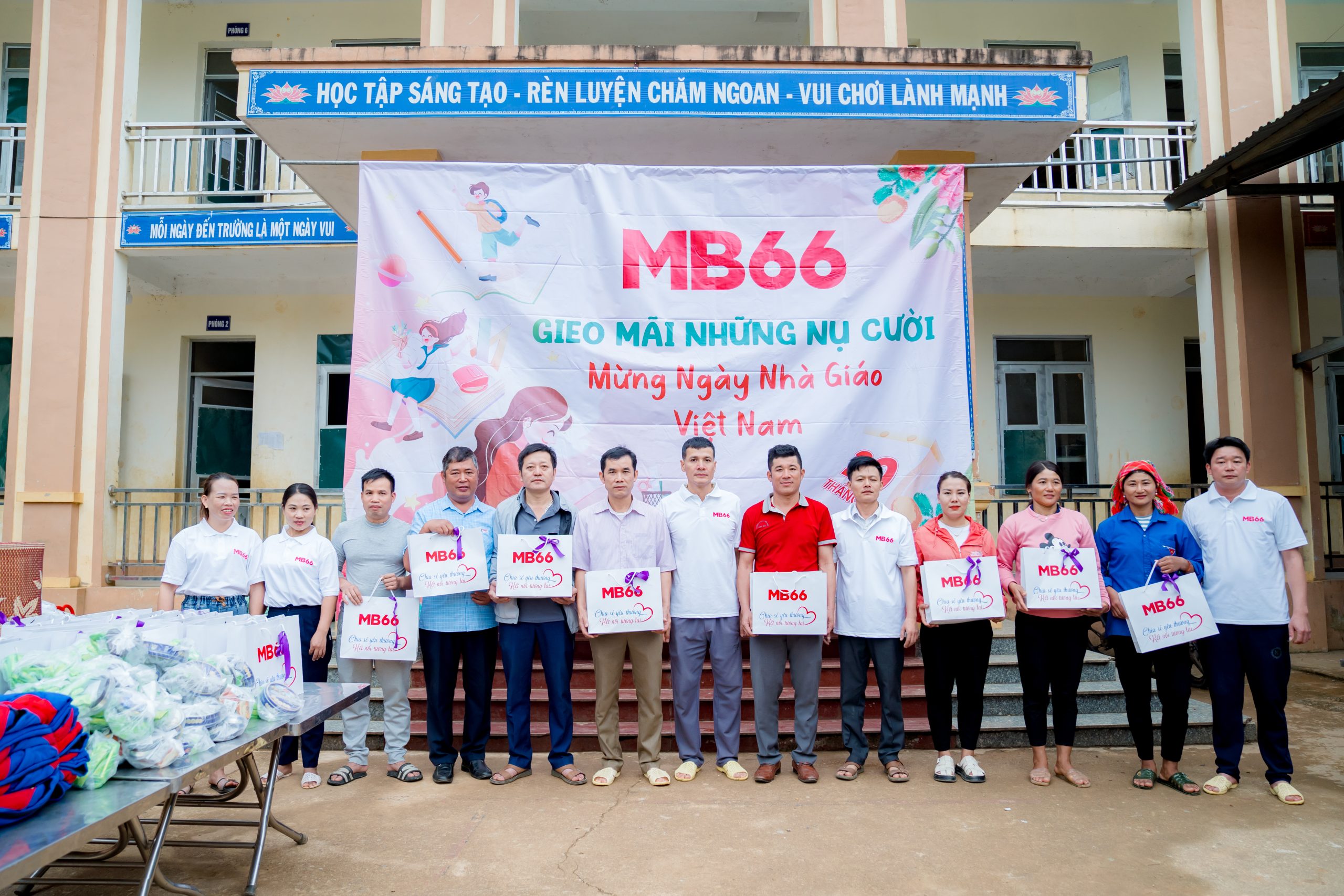 MB66 gửi lời tri ân đến các thầy cô đã vượt lên khó khăn để giúp các em đến trường