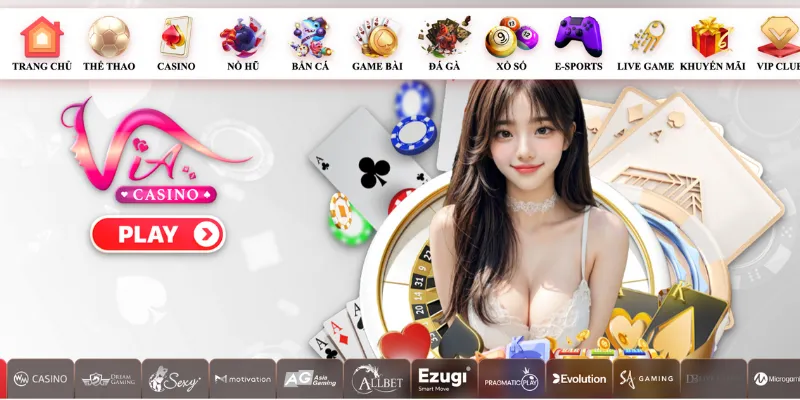 Casino với các Dealer xinh đẹp thu hút nhiều người truy cập sảnh